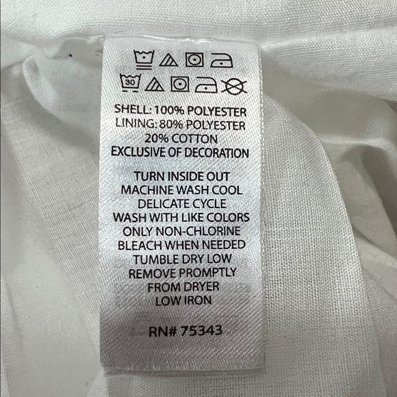 Tahari Pastel floral cap sleeve scallop hem formal dress size 2T - Picture 15 of 15